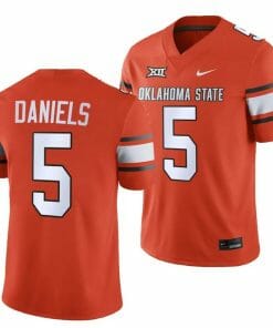 Oklahoma State Cowboys Kendal Daniels Jersey #5 College Football 2023 Game Orange