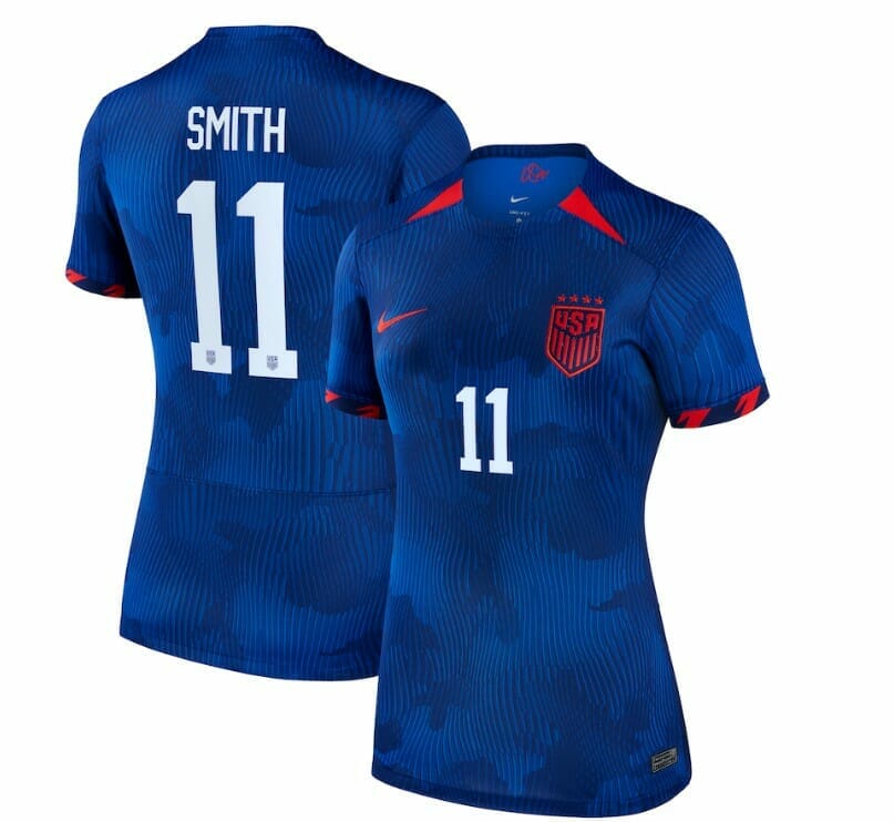 Sophia Smith Jersey USWNT 2023 Away Replica Royal