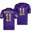 Washington Huskies Jalen McMillan Jersey 11 College Football Premier Purple
