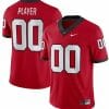 Custom Georgia Bulldogs Jersey Name and Number NIL Replica Red