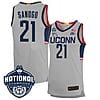 Adama Sanogo Jersey #21 UConn Huskies 2023 National Champions College Basketball Gray
