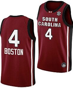 Aliyah Boston Jersey #4 South Carolina Gamecocks College Basketball 2023-24 Garnet
