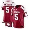 Andrel Anthony Jersey #5 Oklahoma Sooners Vapor Limited College Football Stitched Alternate
