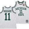 AJ Hoggard Jersey #11 Michigan State Spartans 125th Basketball Anniversary 1990 Throwback White