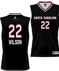 Aja Wilson Jersey #22 South Carolina Gamecocks College Basketball Alumni Black