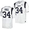 Anton Hall Jr Jersey #34 Navy Midshipmen Premier Replica College Football White