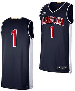 Arizona Wildcats Jersey #1 Limited Retro Basketball 2023-24 Navy
