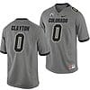 Ashaad Clayton Jersey #0 Colorado Buffaloes College Football Game Gray