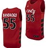 Aziz Bandaogo Jersey #55 Cincinnati Bearcats College Basketball Replica 2023-24 Red