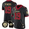 Brock Bowers Jersey #19 Georgia Bulldogs Football Vince Dooley Patch Georgia Map Gold Trim All Stitched
