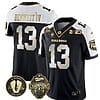 Stetson Bennett Jersey #13 Georgia Bulldogs Football 2023 Champions and Vince Dooley Patch Alternate Limited All Stitched