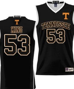 Bernard King Jersey #53 Tennessee Volunteers NIL College Basketball Lightweight Black