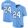 British Brooks Jersey #24 North Carolina Tar Heels Vapor Limited College Football Blue