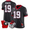 Brock Bowers Jersey #19 Georgia Bulldogs Georgia State Map College Football Stitched Black