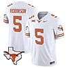 Bijan Robinson Jersey #5 Texas Longhorn Vapor Limited College Football White