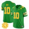 Bo Nix Jersey #10 Oregon Ducks Honor Spencer Webb Patch Football Green