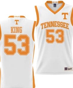 Bernard King Jersey #53 Tennessee Volunteers NIL College Basketball Lightweight White