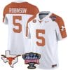 Bijan Robinson Jersey #5 Texas Longhorns Sugar Bowl Patch Vapor Football Inverted