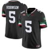 Bijan Robinson Jersey #5 Texas Longhorns Mexico Vapor College Football Black