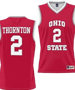 Bruce Thornton Jersey #2 Ohio State Buckeyes College Basketball Lightweight Scarlet