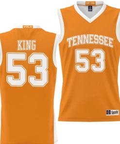 Bernard King Jersey #53 Tennessee Volunteers NIL College Basketball Lightweight Orange