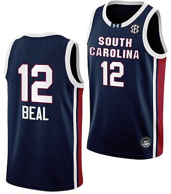Brea Beal Jersey #12 South Carolina Gamecocks College Basketball 2023-24 Away Black