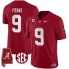 Bryce Young Jersey #9 Alabama Crimson Tide Vapor Stitched Football Alabama Map Crimson