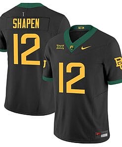 Blake Shapen Jersey #12 Baylor Bears Vapor Limited College Football Black