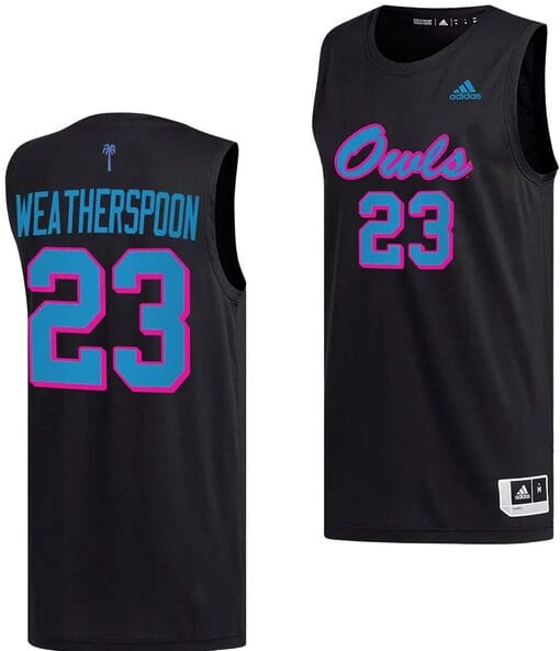 Brandon Weatherspoon Jersey #23 FAU Owls College Basketball Replica Black