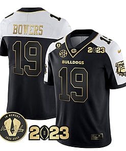 Brock Bowers Jersey #19 Georgia Bulldogs Football Alternate All Stitched