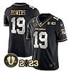 Brock Bowers Jersey #19 Georgia Bulldogs Football Black Limited All Stitched