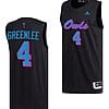 Bryan Greenlee Jersey #4 FAU Owls College Basketball Replica Black