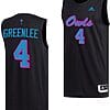 Bryan Greenlee Jersey #4 FAU Owls College Basketball Replica Uniform Black