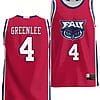 Bryan Greenlee Jersey #4 FAU Owls NIL Basketball Lightweight Red