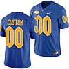 Custom Pitt Panthers Jersey Name and Number Royal College Football Limited Uniform