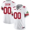 Custom Ohio State Jersey Name and Number Football Stitched Style 2 White
