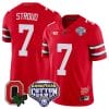 CJ Stroud Jersey #7 Ohio State Buckeyes Good Year Cotton Bowl Patch Football Scarlet