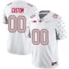 Custom Ohio State Jersey Name and Number Football Stitched Style 1 White Special