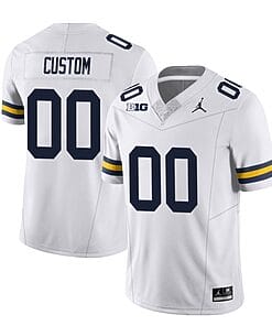 Custom Michigan Wolverines Jersey Special Name and Number College Football 2023 Stitched White