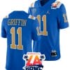 Chase Griffin Jersey #11 UCLA Bruins 2023 LA Bowl College Football Blue