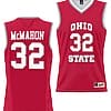 Cotie McMahon Jersey #32 Ohio State Buckeyes College Basketball Lightweight Scarlet