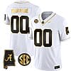 Custom Alabama Jersey Name and Number Gold Vapor Limited Alabama Map White Gold All Stitched