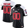 Custom Ole Miss Rebels Jersey Name and Number Football Vapor Limited All Stitched Black Alternate
