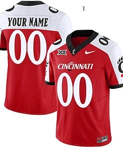 Custom Cincinnati Bearcats Jersey Name and Number Vapor Limited College Football All Stitched Red Alternate