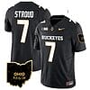 CJ Stroud Jersey #7 Ohio State Buckeyes College Football Stitched Special Vapor Limited Black