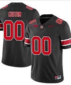 Custom Ohio State Jersey Name and Number College Football Stitched Black
