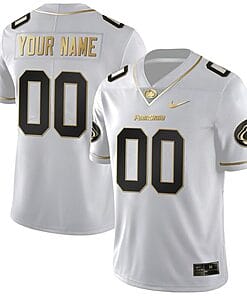Custom Penn State Nittany Lions Jersey Name and Number College Football All Stitched White Gold