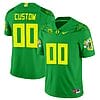 Custom Oregon Ducks Jersey Duck Logo Name and Number Football Green