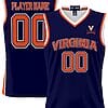 Custom Virginia Cavaliers Jersey Name and Number GameDay Greats Basketball Lightweight Navy