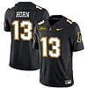 Christan Horn Jersey #13 Appalachian State Mountaineers Vapor Limited College Football Black